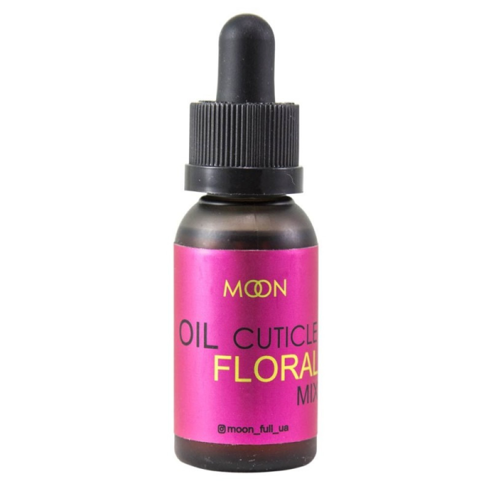 Олійка для кутикули Moon Full Oil Cuticle Floral Mix з квітковим міксом. 30 мл