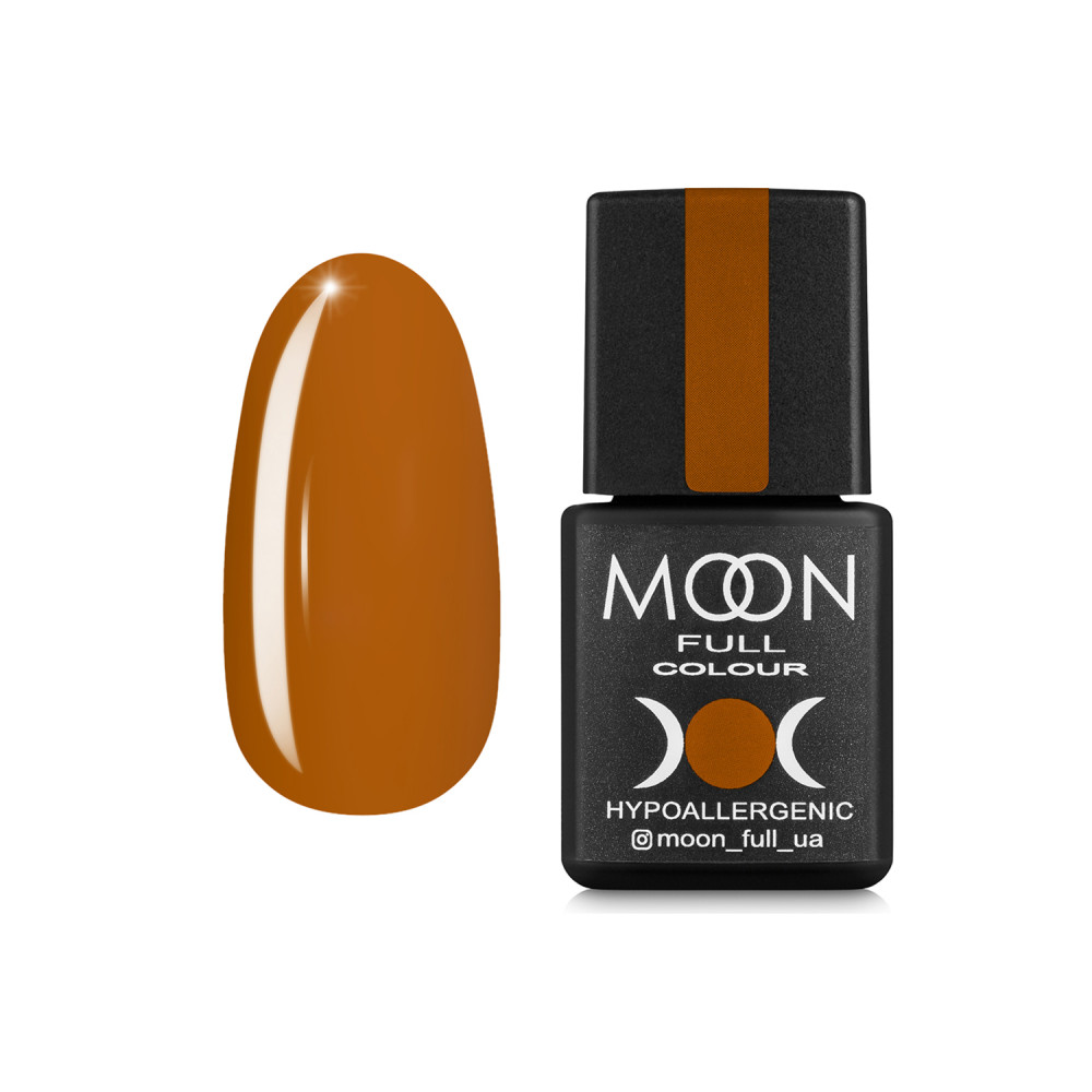 Гель-лак Moon Full Fashion Colour 234 буро-оранжевый. 8 мл