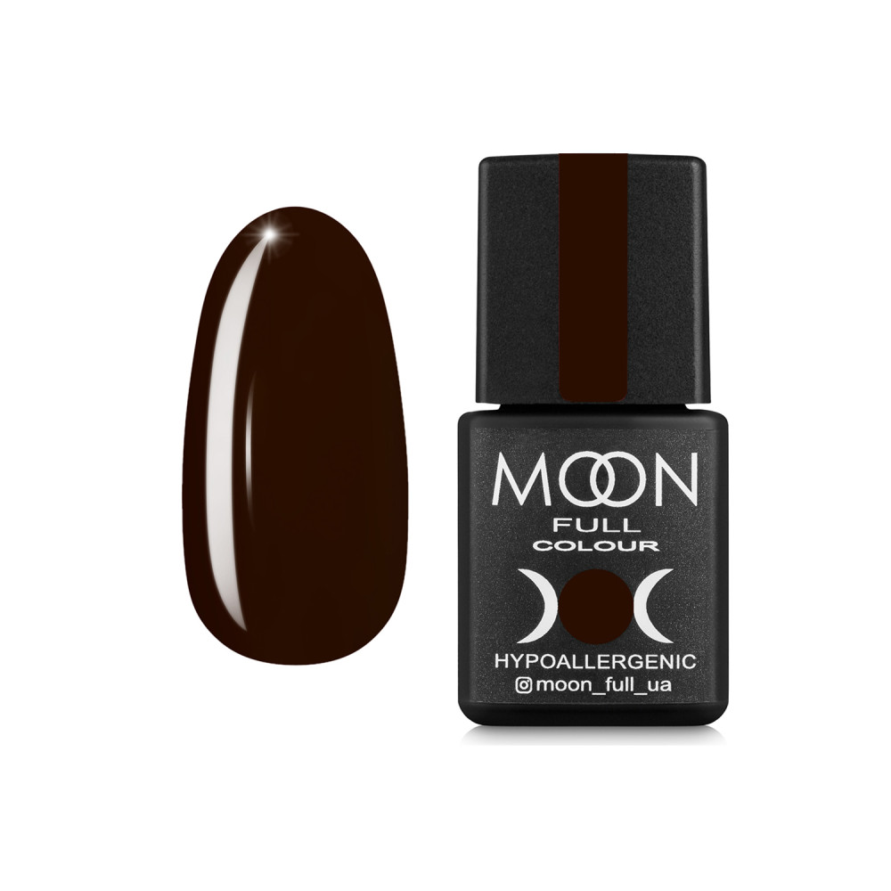 Гель-лак Moon Full Fashion Colour 236 темный шоколад. 8 мл