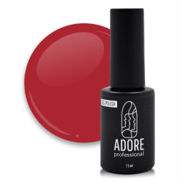 Гель-лак Adore Professional 202 Ferrari красный феррари. 8 мл