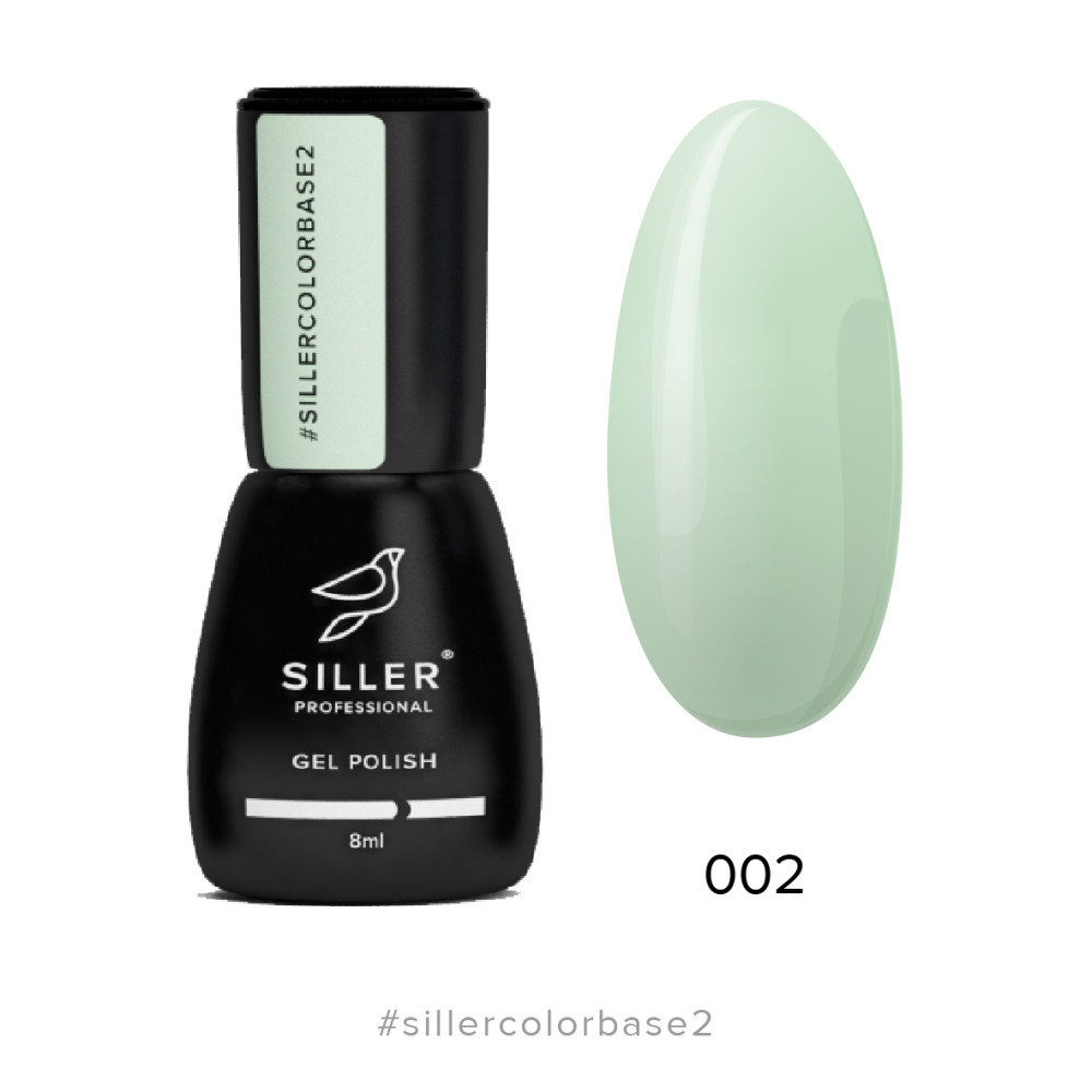 База цветная Siller Professional Color Base 002. мятный. 8 мл
