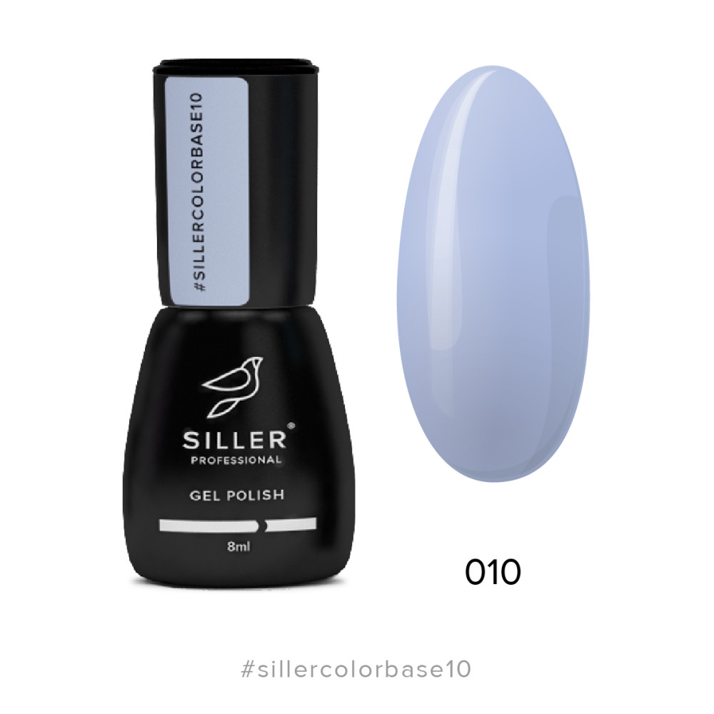 База цветная Siller Professional Color Base 010, васильковый, 8 мл 