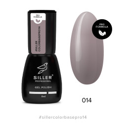 База цветная Siller Professional Color Base Pro 014. какао-беж. 8 мл