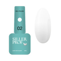 Гель-лак Siller Professional 002 білий. 8 мл...