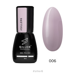 Гель-лак Siller Professional 006 пепельно-розовый. 8 мл