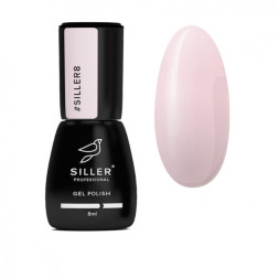 Гель-лак Siller Professional 008 кремовый розовый. 8 мл