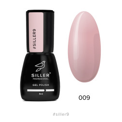Гель-лак Siller Professional 009 серо-розовый. 8 мл