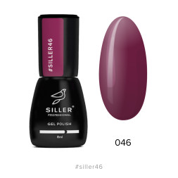 Гель-лак Siller Professional 046 ягодное варенье. 8 мл