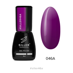 Гель-лак Siller Professional 046A сливовый. 8 мл