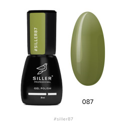 Гель-лак Siller Professional 087 хаки. 8 мл