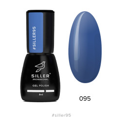 Гель-лак Siller Professional 095 королевский пурпурный. 8 мл