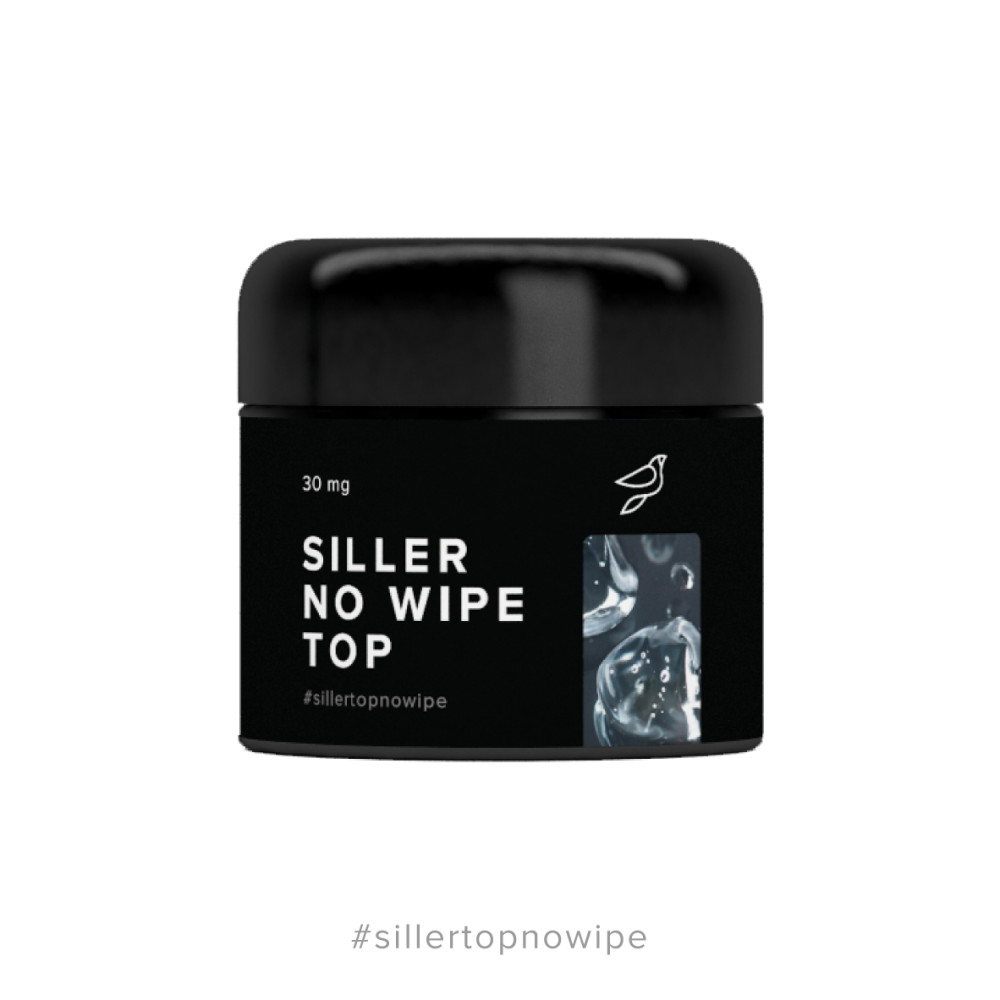 Топ для гель-лака без липкого слоя Siller Professional Top No Wipe. 30 мл
