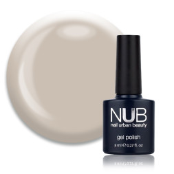 Гель-лак NUB 233 Cold Skin бежевый галиотис. 8 мл