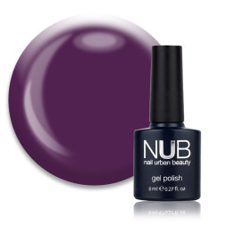 Гель-лак NUB 235 Dragon Eyes драгоценный фиолетовый. 8 мл