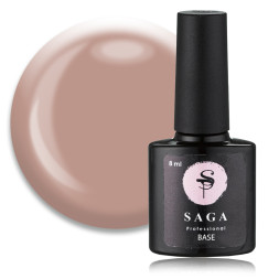 База цветная Saga Professional Color Base 014 теплый розово-бежевый 8 мл