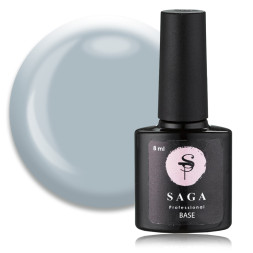 База цветная Saga Professional Color Base 020 серо-голубая пастель 8 мл