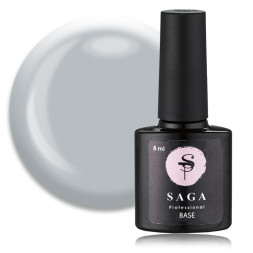 База цветная Saga Professional Color Base 021 мягкий серый 8 мл