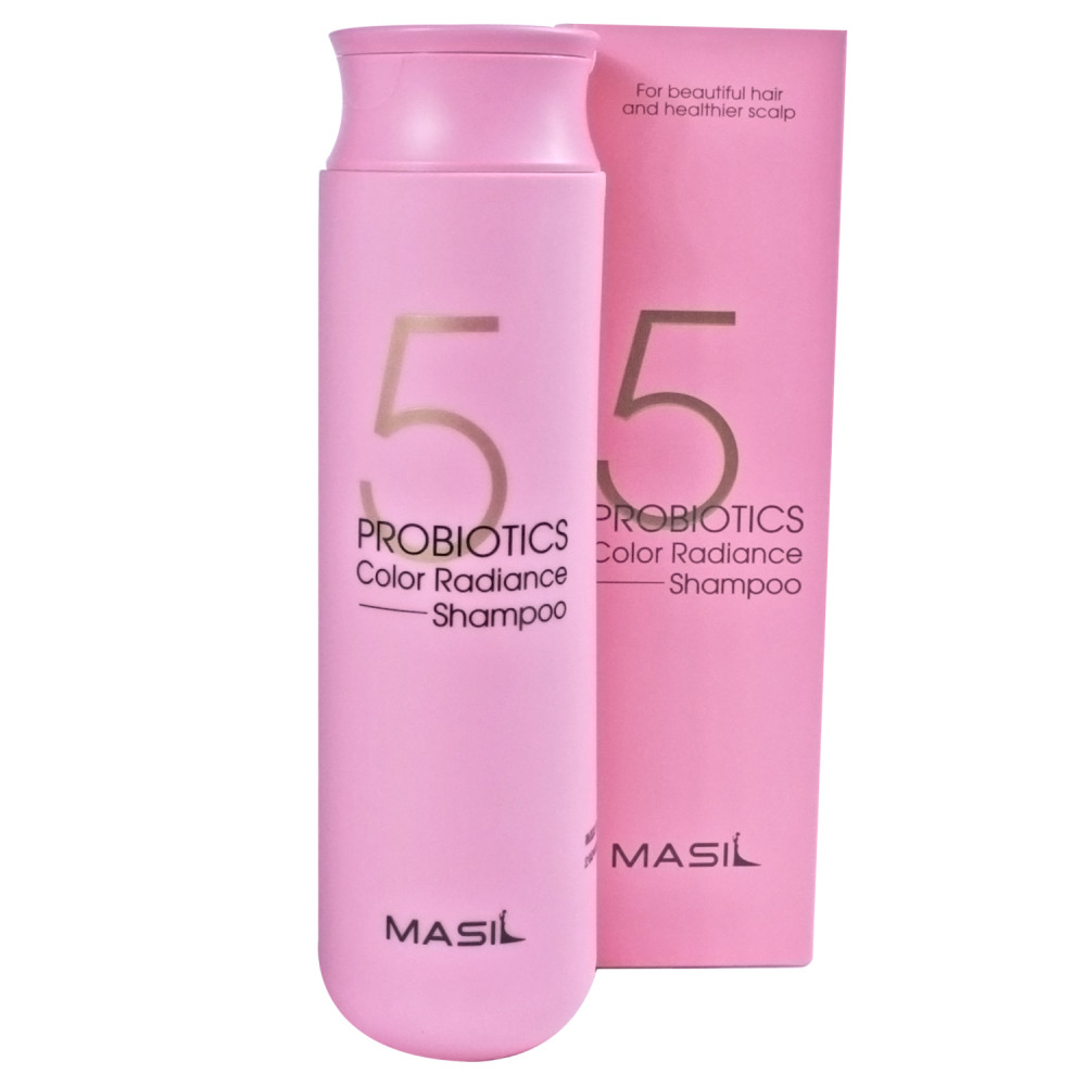 Шампунь для волосся Masil 5 Probiotics Color Radiance Shampoo з пробіотиками для захисту кольору. 300 мл