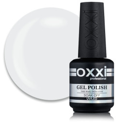 База камуфлирующая для гель-лака Oxxi Professional Cover Base Coat 014 молочный. 10 мл
