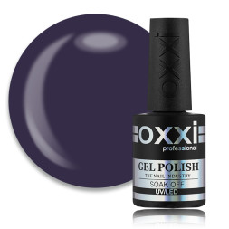 Гель-лак Oxxi Professional 345 баклажановий. 10 мл