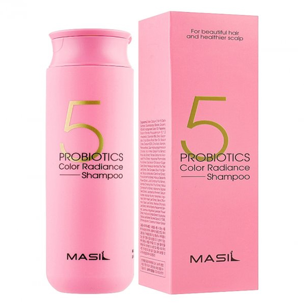 Шампунь для волосся Masil 5 Probiotics Color Radiance Shampoo з пробіотиками для захисту кольору. 150 мл