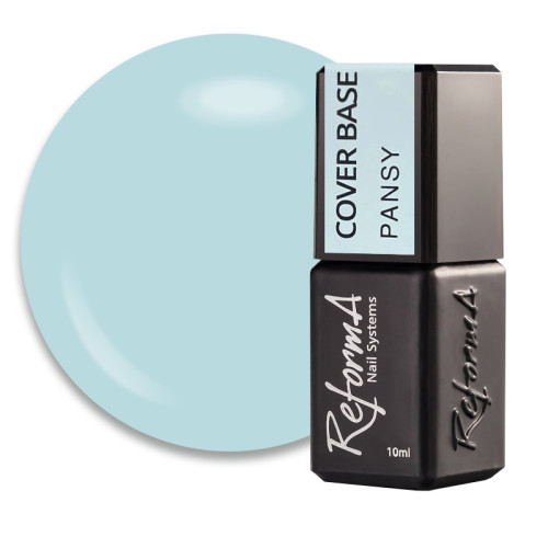 База цветная ReformA Cover Base Flower Power Pansy 941219, пастельно-голубой, 10 мл, фото 1, 169.00 грн.