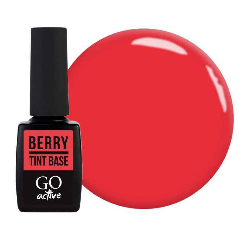База цветная GO Active Tint Base 06 Berry, красный, 10 мл