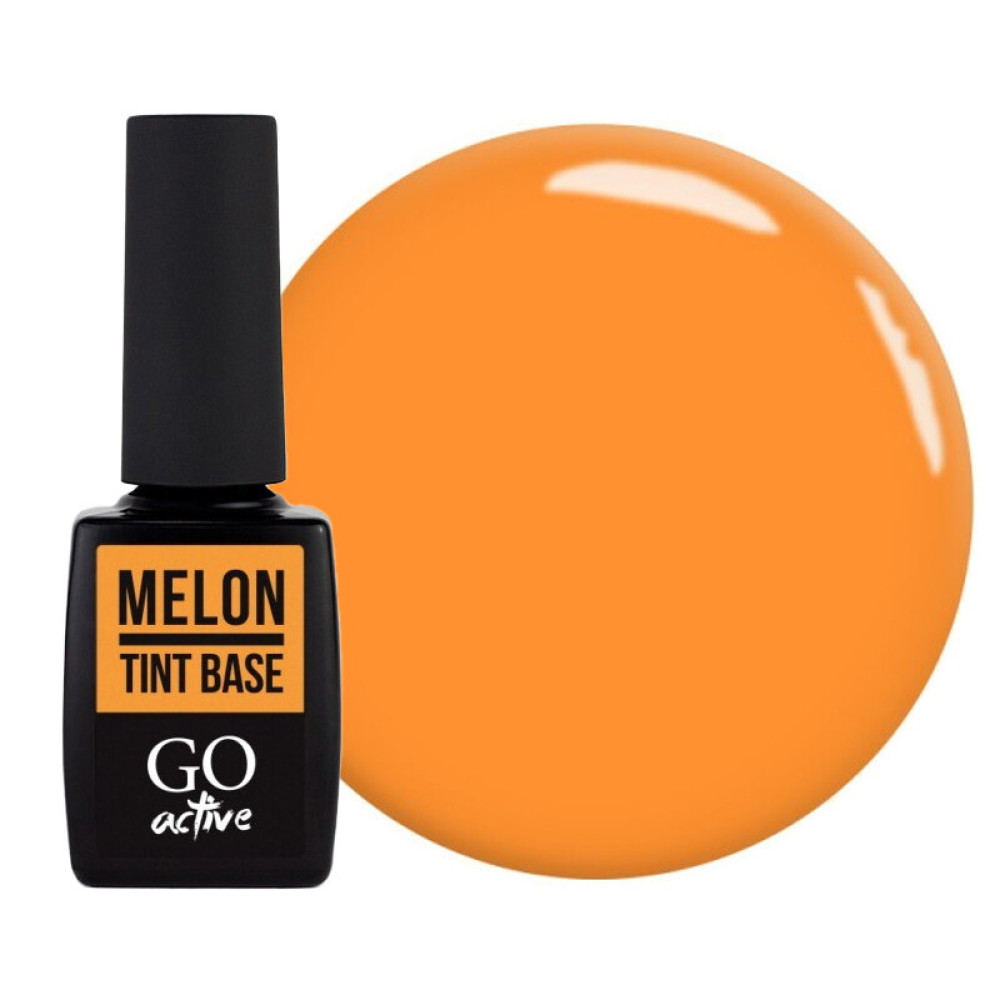 База цветная GO Active Tint Base 08 Melon. желто-оранжевый. 10 мл