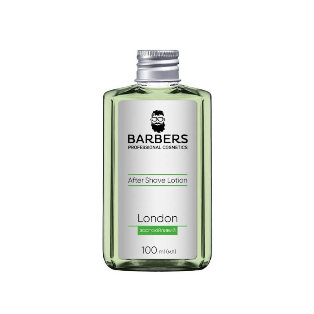 Лосьйон після гоління Barbers London After Shave Lotion заспокійливий. 100 мл