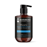 Гель для душу Barbers Miami Premium Shower Gel з екстрактом коноплі та олією лайма. 500 мл
