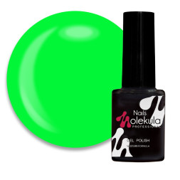 Гель-лак Nails Molekula 057 салатовий неон. 6 мл