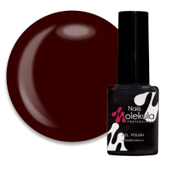 Гель-лак Nails Molekula 010 темний сливовий. 6 мл
