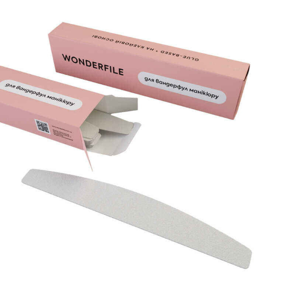 Змінні файли для пилки Wonderfile 16.2x2.4 см. 180 гріт. півмісяць. 50 шт.
