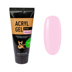 Акріл-гель F.O.X Aсryl Gel 004 Pink. рожевий. 30 мл