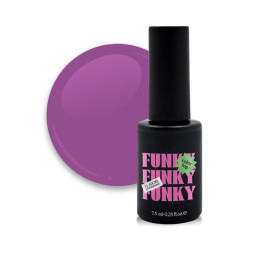 Топ витражный для гель-лака без липкого слоя Adore Professional Funky Color Top 03 Funky Peri фиолетовый. 7.5 мл