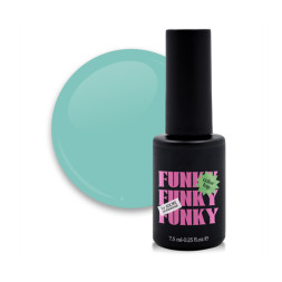 Топ витражный для гель-лака без липкого слоя Adore Professional Funky Color Top 05 Funky Mint мятный. 7.5 мл