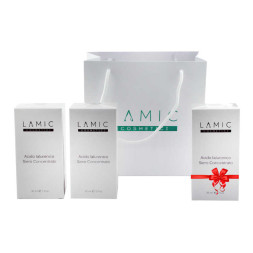 Акция!Купи две сыворотки-концетрат Lamic Cosmetici с гиалуроновой кислотой, 30мл + третья в подарок!