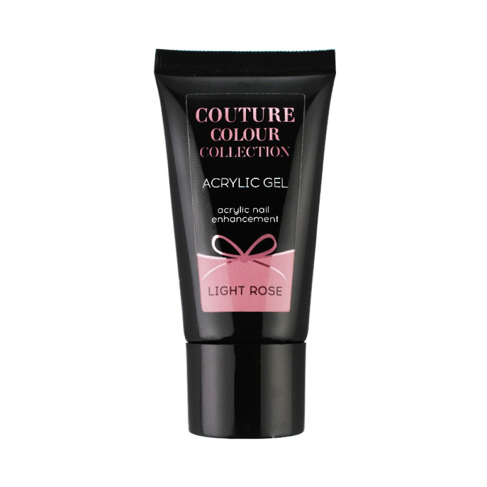 Акрил-гель Couture Colour Acrylic Gel 03 Light Rose світлий рожевий. 30 мл