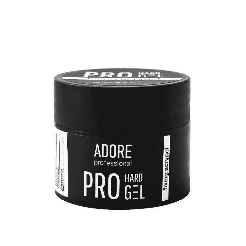 Акрил-гель Adore Professional Hard Gel Pro Clear для укріплення та ремонту нігтів. 15 мл