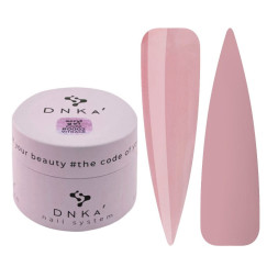 Акрил-гель DNKa Acryl Gel 0002 Vitrage полупрозрачный розовый. в баночке.30 мл