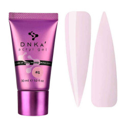 Акрил-гель DNKa Acryl Gel 0005 Powder розовый. 30 мл