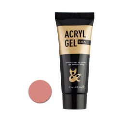 Акрил-гель F.O.X Aсryl Gel 012 рожево-персиковий натюрель, 15 мл