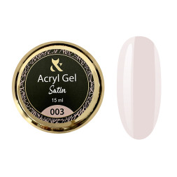 Акрил-гель F.O.X Aсryl Gel Satin 003 Pink. розовый. 15 мл