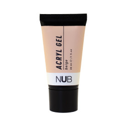 Акрил-гель NUB Acryl Gel Beige холодний бежевий. 30 мл