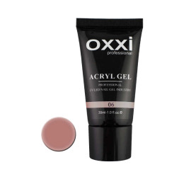 Акрил-гель Oxxi Professional Aсryl Gel 006 бежевий. 30 мл