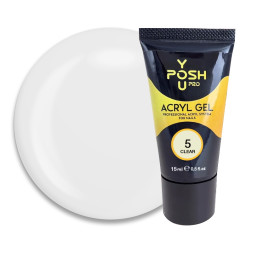 Акрил-гель You POSH Acryl Gel 05. прозорий. 15 мл