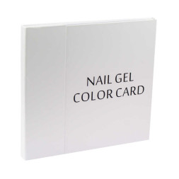Альбом-дисплей на 120 тіпс Nail Gel Color Card. колір білий
