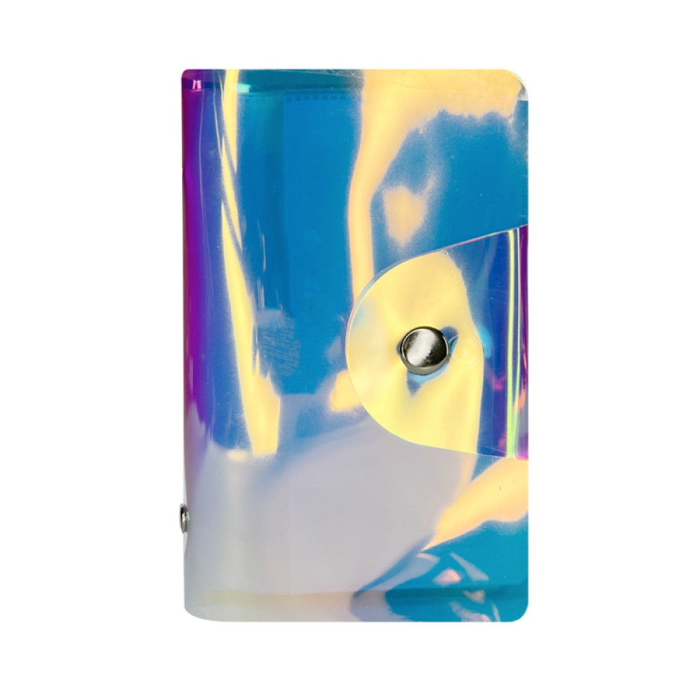 Альбом для пластин стемпинга mART Хамелеон, размер ячейки 12,5x6 см, 10 листов на 20 пластин, цвет в ассортименте