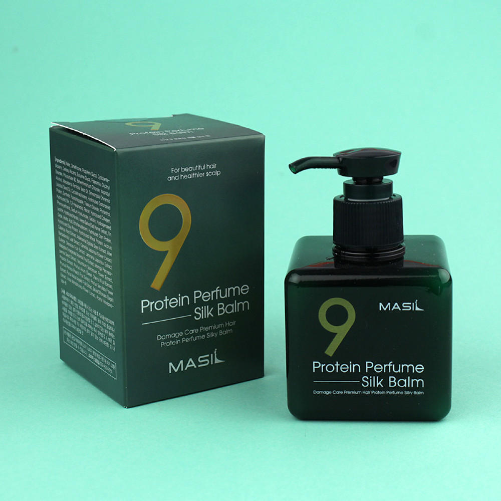 Бальзам для волос Masil 9 Protein Perfume Silk Balm восстанавливающий с протеинами шелка, 180 мл