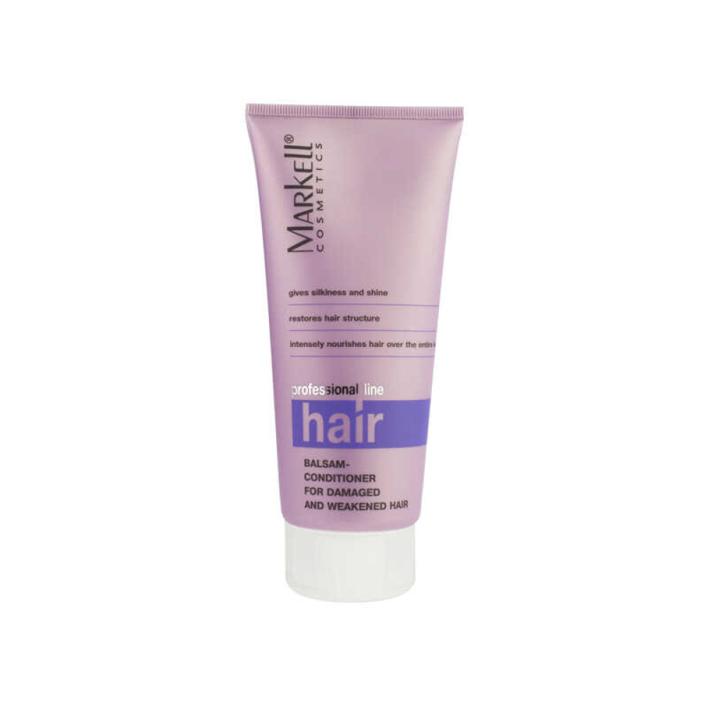 Бальзам-кондиционер Markell Professional Hair Line для поврежденных и ослабленных волос , 200 мл